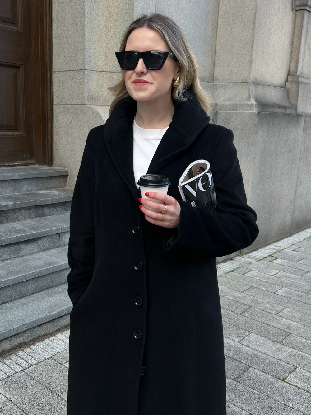 Black coat size 12 sale