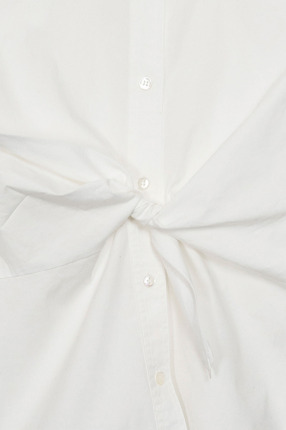 Anne Klein Vintage White Shirt Front Detail