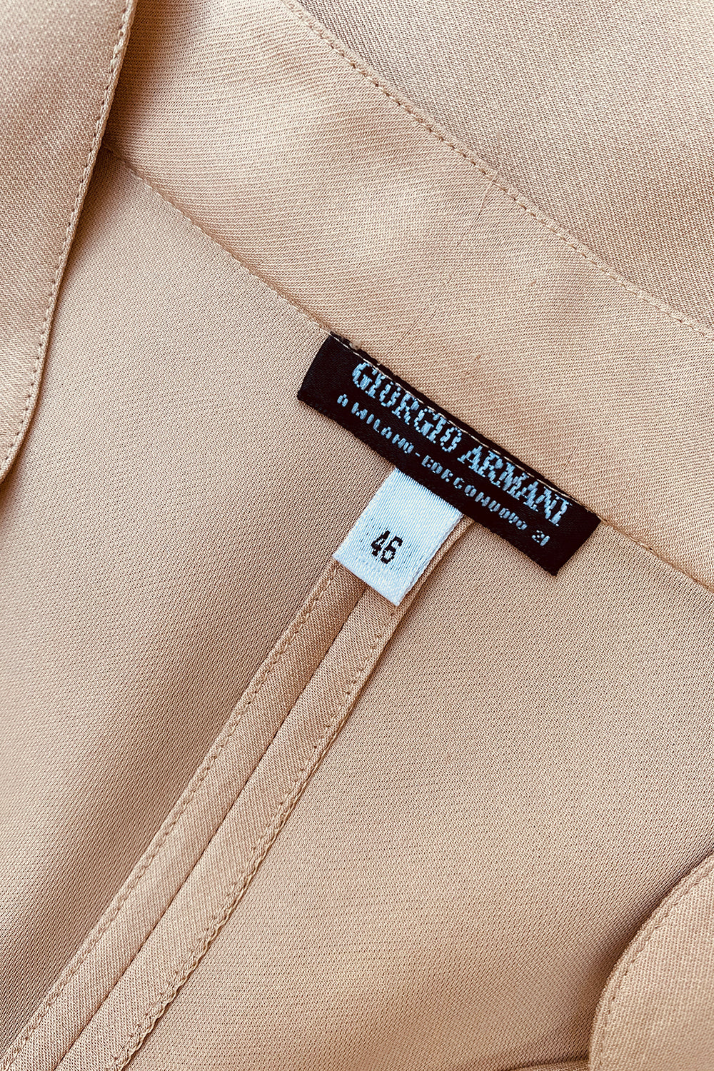 Georgio Armani Vintage Silk Shirt / Jacket Size S-M
