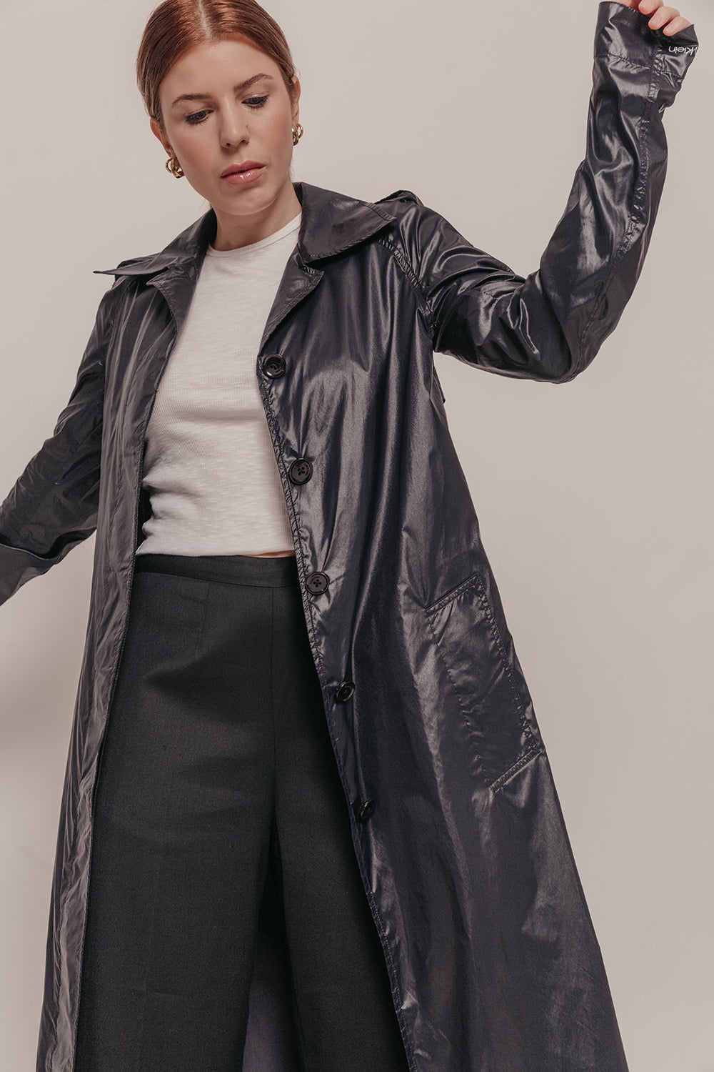 Calvin klein water resistant coat store
