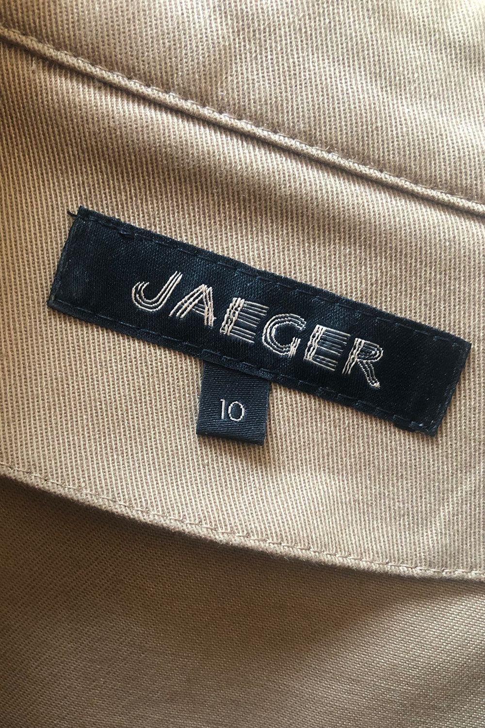 Jaeger Vintage Oversized Minimal Dress Size 10