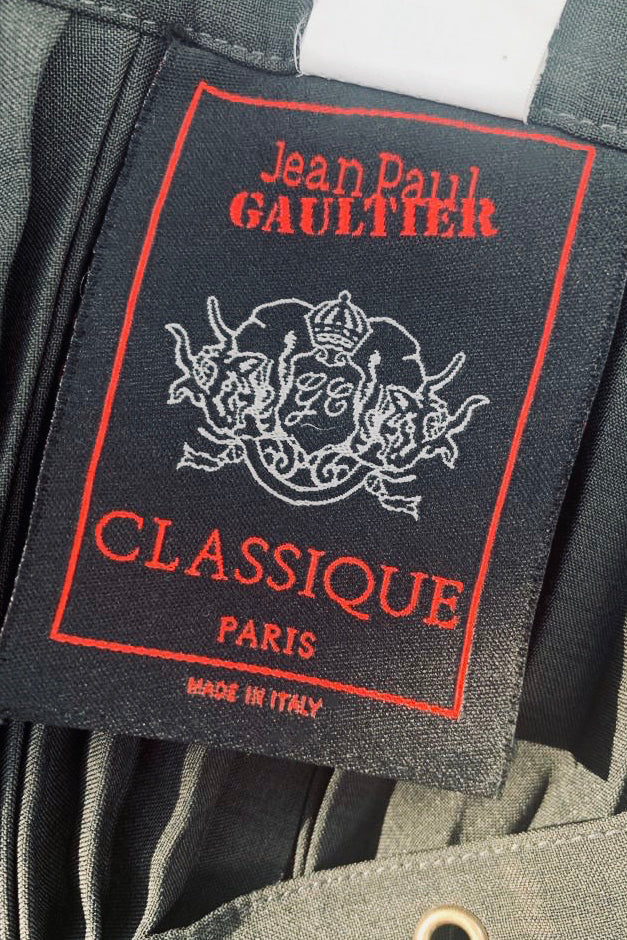 Jean Paul Gaultier Pleated Maxi Skirt Size 12
