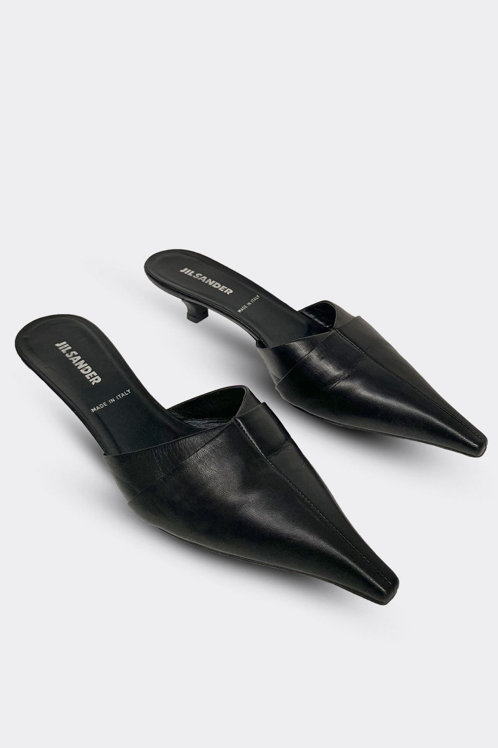 Jil Sander Leather Mules Size 37 (UK 4)