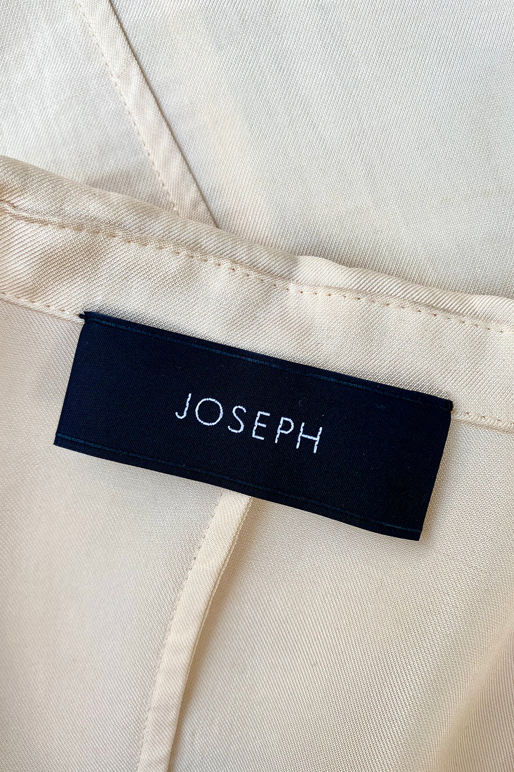 Joseph Pointed Collar Silk Blouse size 6