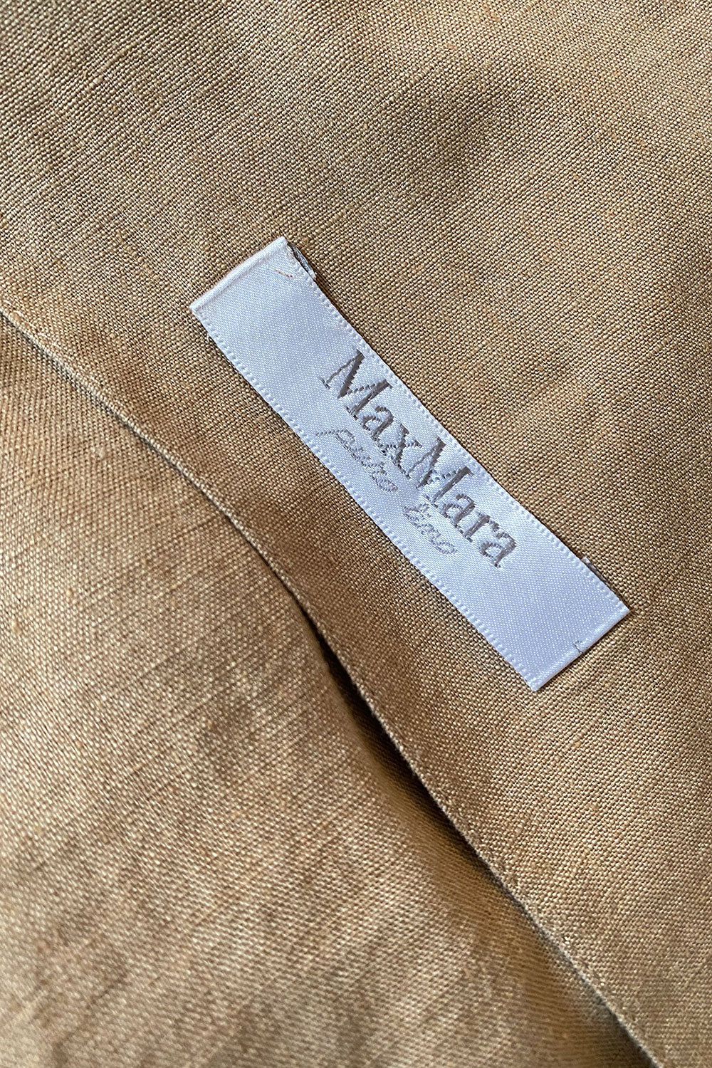 Max Mara Longline Linen Shirt / Jacket Size 10-12