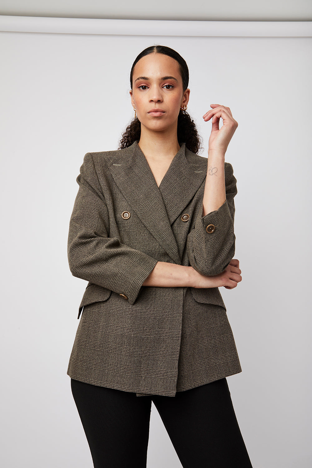 Max mara wool blend blazer hot sale