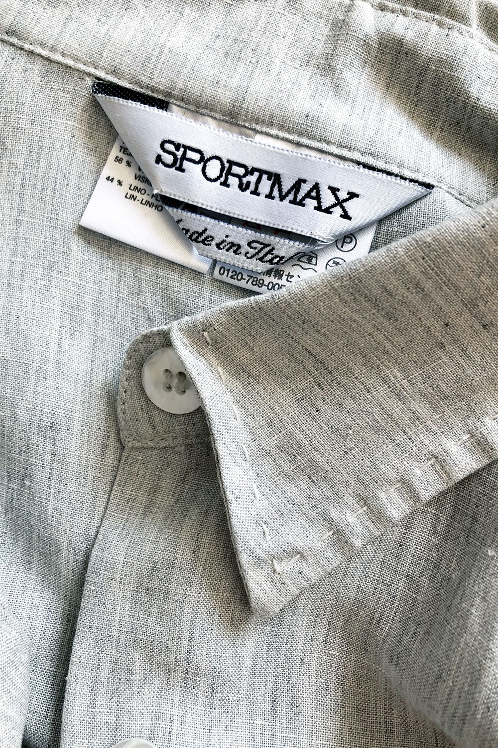 Sportmax by Max Mara Vintage Linen Blend Co-ord Size 10