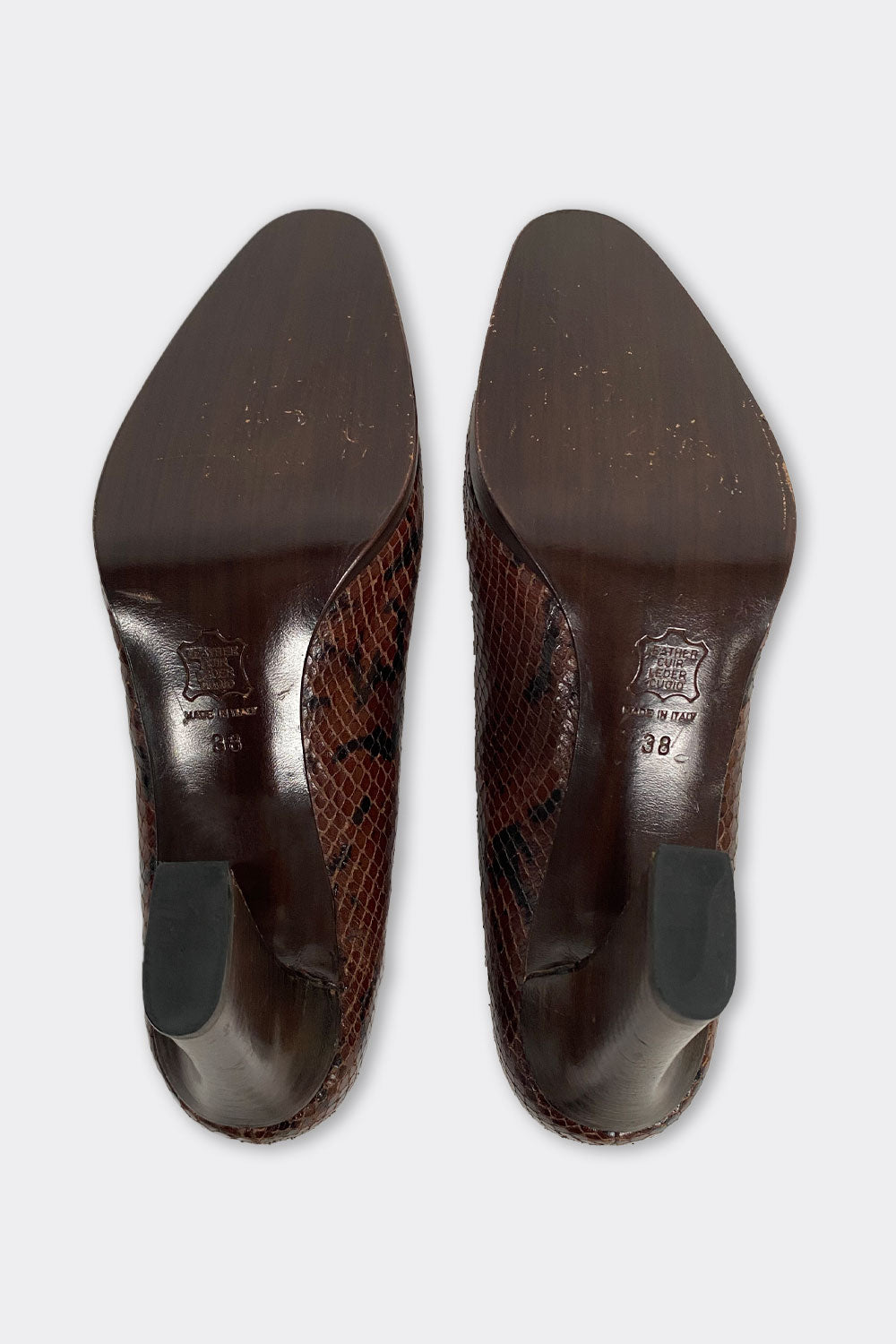 Ysl hot sale snake shoes
