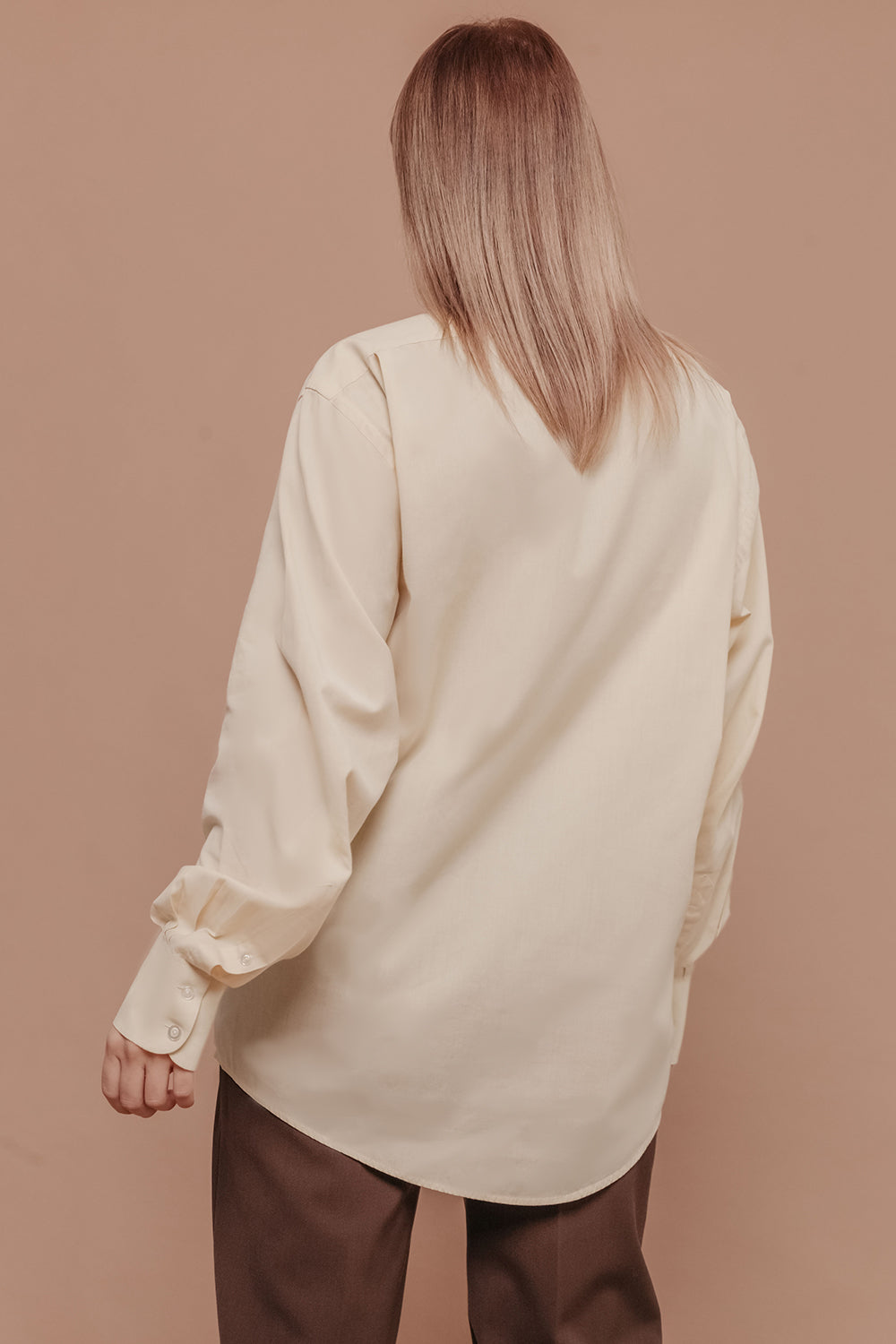 Yves Saint Laurent 100% Cotton Oversized Shirt Size L