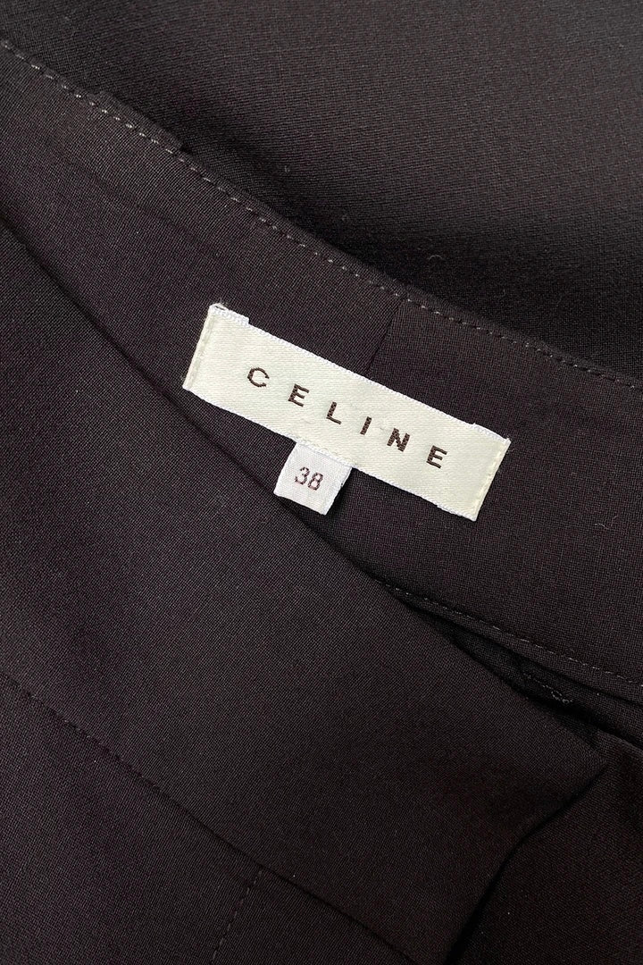 Celine Vintage Wool Trousers Size 10
